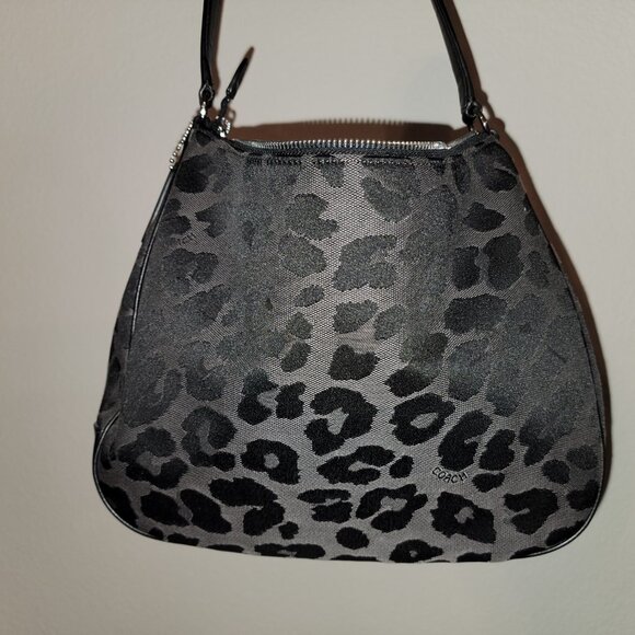 🎉 RARE HTF COACH OCELOT SHOULDER BAG